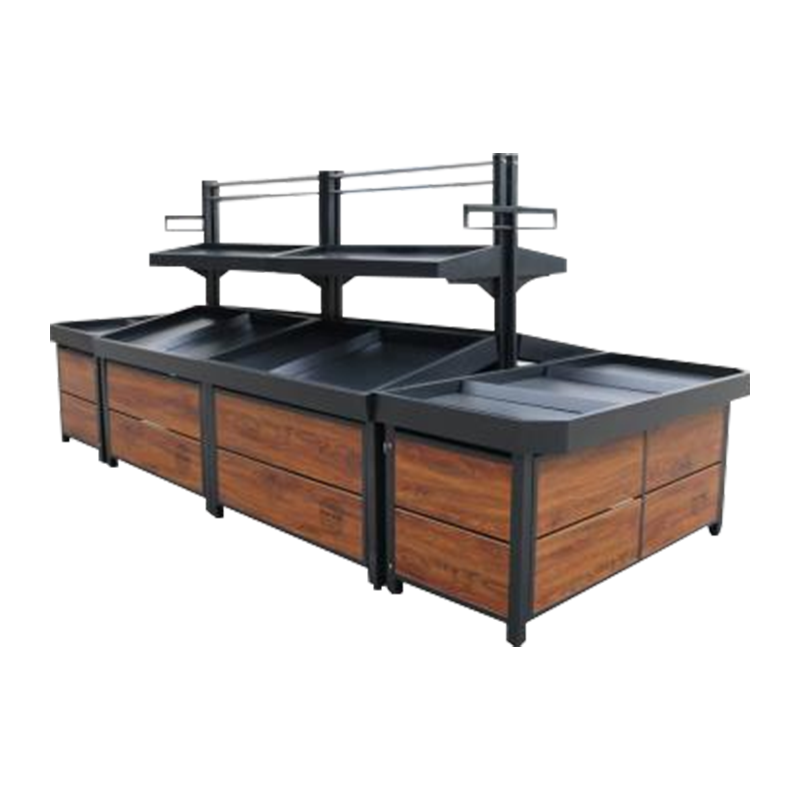 Prateleira para frutas e vegetais com frescor e temperatura controlada