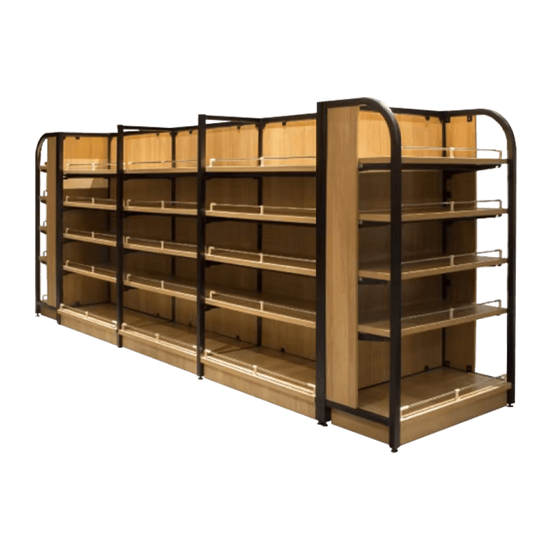 Rack de exibição modular flexível